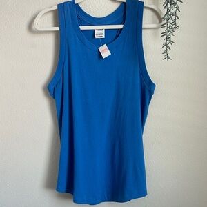 PINK Victoria's Secret Blue Sleeveless Top